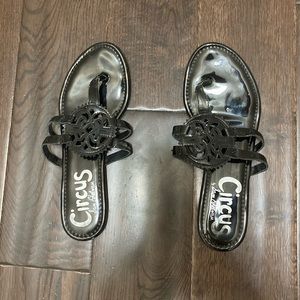 Circus by Sam Edelman black sandals.
